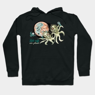 Let's safe our planet - Resonance Hoodie